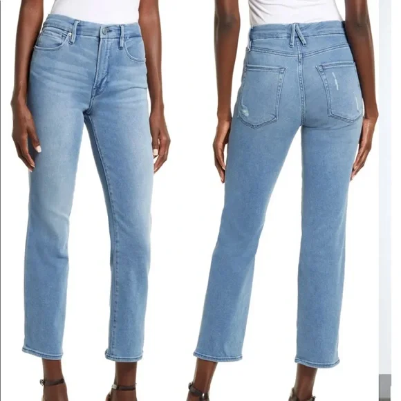 Good American Straight Leg Jeans Size 20 - Picture 2 of 8